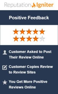 Reputation Igniter helps you capitalize on every opportunity to get reviews.