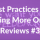 Best Practices for Getting More Online Reviews #3